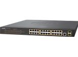 Planet 24-Port 10/100/1000Mbps 802.3At Poe+2-Port Gigabit 8K