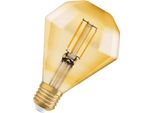 Osram Vintage 1906 Led Filament Diamond 4,5W = 40W E27 Oro Diffuso 470Lm Bianco Extra Caldo 2500K