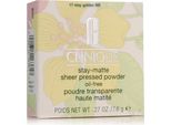 Clinique Stay-Matte Sheer Pressed Powder (17 Stay Golden) 7,6 G