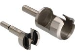 Kotarbau® Set Di Frese E Punte Per Legno Da 35 Mm Punta A Forchetta Punta A Tenone Punta A Spina Fresa Per Nodi Fresa A Tenone Per Legno Fresa A Spina Per Legno