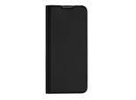Dux Ducis, Custodia Flip Con Funzione Di Portacarte E Supporto Per Motorola Moto E7, Nero