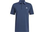 Adidas Ultimate365 - Polo Uomo Con Petto Solido A Sinistra - Blu Navy