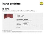 Cinghie Senza Fine Klingspor Per Elettroutensili Ls307X 75Mm X 457Mm Gr. 80 /10Pz.