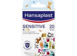 Hansaplast 48781 Hansaplast Pflaster Kids Sensitive 48781 Bunt, 20 St.