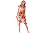 Infinite You Donna Floral Grisaramurs A308 Bianco E Rosso Xl