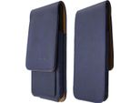 Caseroxx Custodia Flip Per Gigaset GS270 / GS270 Plus In Blu