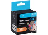 HöGa-K-Tape Silk 5 Cmx5 M L.Fr.Blue Kinesiol.Tape 1 Pz