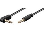 Microconnect AUDLL1A 1M Cavo Audio 3,5Mm 3,5Mm Nero - Cavo Audio (3,5Mm, Maschio, 3,5Mm, Maschio, 1M, Nero)