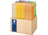 Staedtler Matita Colorata Triangolare Noris Club Jumbo, 112 Display Triangolari, Spessore Mina: 4,0 Mm, Con Protezione Mina (Abs), - 1 Pezzo (128 CA112)