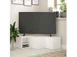 Skye Decor, Compact - White, Mobili Tv, Bianco, 90 X 32 X 92 Cm