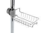 Piatto Doccia Wenko In Acciaio Inox Senza Foratura 23 X 7 X 10,5 Cm