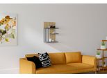 Skye Decor, Nezma - Sapphire, Antracite, Mensola A Muro, Zaffiro, 100 % Pannello Di Legno Rivestito Di Melamina, 40 X 21,4 X 60 Cm