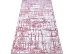 Tappeto Acrilico Dizayn 122 Rosa Chiaro / Grigio Chiaro Rosa 160X230 Cm