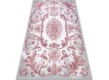 Tappeto Acrilico Uskup 352 Ornamento Rosa Rosa 200X300 Cm