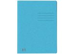 Oxford 400116203 Top File+ Raccoglitore A Fogli Mobili - A4, Cartone 390G/Mq, Pinzatura Commerciale E Ufficiale, Acqua