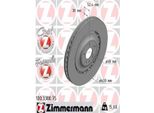 2X Zimmermann 100.3380.75 Disco Freno Asse Anteriore