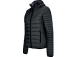 Kariban Giacca Leggera Trapuntata Con Cappuccio Da Donna PC3407 (S) (Nero)