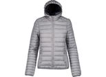 Kariban Giacca Leggera Trapuntata Con Cappuccio Da Donna PC3407 (S) (Argento Screziato)