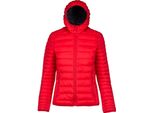 Kariban Giacca Leggera Trapuntata Con Cappuccio Da Donna PC3407 (S) (Rosso)