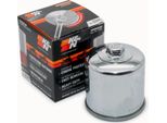 Filtro K&N Chrom Optik Per Honda Cbf Fa F / A , Yamaha YZF-R6 250 / 300 / 320 / 321 / 350 / 360 / 400 / 450 / 500 / 550 / 600 / 650 / 660 / 689 / 700
