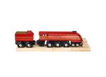 Bigjigs Rail Replica Della Locomotiva Duchess Of Hamilton + 3 Binari