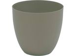 Fioriera Plastiken Taupe In Polipropilene Ø 22 Cm