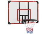 SPORTNOW Basketballkorb Basketballbrett mit Korb Wandmontage für Outdoor, Stahl