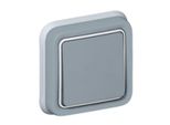 Legrand 069811 - Interruttore A Parete Prog Plexo A Pulsante, Grigio - 10 Ax