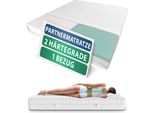 Am QualitäTsmatratzen | Materasso Partner Premium A 7 Zone 160X220 Cm - H3 & H4 - Materasso A Molle Insacchettate (1000 Molle/2M²)