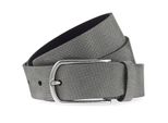 Vanzetti Pelle Cintura Glitter Radiance 35Mm Metallic Belt W80 Green / Silver Verde Multicolore