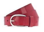 Vanzetti Pelle Cintura The Power Of Patent Leather 30Mm Lackleather Belt W85 Ruby Red Rosso