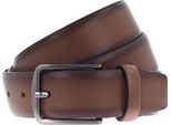 Vanzetti Pelle Cintura Classics 35Mm Cambered Belt W90 Baileys Marrone