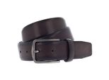 Vanzetti Pelle Cintura Classics 35Mm Cambered Belt W90 Dark Brown Marrone