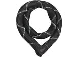 Abus Iven Chain 8210 - Lucchetto Per Bicicletta In Acciaio Temprato - Con Rivestimento In Fibra Sintetica - Livello Di Sicurezza Abus 10 - 85 Cm - Nero