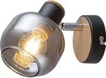 Lampada Da Parete Moderna In Vetro E14 Rovere Salazar 5397 Rabalux