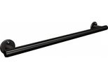 Maniglia Di Sostegno, Senza Barriere, Nera, 57 Cm, Maniglia Di Sicurezza, Maniglione, Doccia Diritta