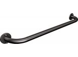 Maniglia Di Sostegno, Senza Barriere, Nera, 66 Cm, Maniglia Di Sicurezza, Maniglione, Diritto