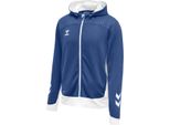 Hummel Lead Poly Kapuzenjacke Kinder, Blu Vero, 116