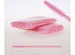 Pennello Per Extension Ciglia Pennello Per Mascara In Silicone Rosa, 50 Pezzi