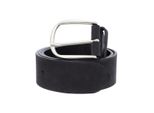 Vanzetti Pelle Cintura Denim Love 40Mm Full Leather Belt W95 Black Nero