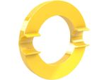 Dahle Mega Magnete Circle Xl Giallo, Diametro 80 Mm Con Supporto