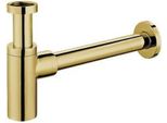 Sifone Lavabo, Sifone 1 1/4 '' Oro, Ottone, Sifone Per Lavabo, Sifone Di Scarico