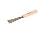 Scalpello Stubai Serie 52 - Forma 3 | Scalpello Piatto Dritto - 40 Mm, Con Manico In Legno, Per Preforare, Per Lavori Di Battuta, Sgrossatura, Rosette, Per Lavorare Il Legno