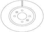 2X Disco Freno Trw DF6842 Per Hyundai I20 Hatchback (Gb Ib) 43 8Mm 280Mm