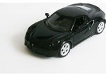 Alfa Romeo 4C Modello Di Auto 12Cm Metallo Modello Di Auto Giocattolo Welly Bambini Regalo Giocattolo 34 (Nero)