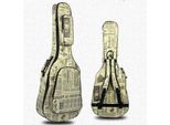 Custodia Per Chitarra Acustica, Impermeabile In Tessuto Oxford 600D, Spallacci Imbottiti Con Doppia Cucitura, Per Chitarre Classiche 39 40 41 Pollici (Stile Giornale)