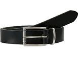 Lloyd Pelle Cintura Fashion Leather Belt W80 Black Nero