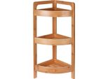Scaffale Da Bagno In Bambù - 61 Cm - Scaffale Angolare In Legno Scaffale Da Bagno Scaffale In Legno Scaffale In Legno