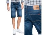 Mustang Uomo, Pantaloncini Chicago Short, Vestibilità Regolare, W38, Blu, Pantaloncini, Pantaloni,
