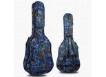 Topchances Chitarra Borsa Chitarra Acustica Gig Bag Custodia Chitarra 39 40 41 Pollici Impermeabile Imbottito Chitarra Zaino (Versione Migliorata)
